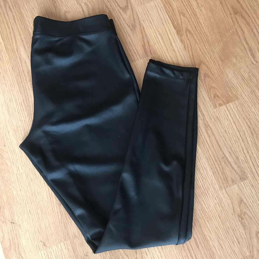 Express faux leather legging